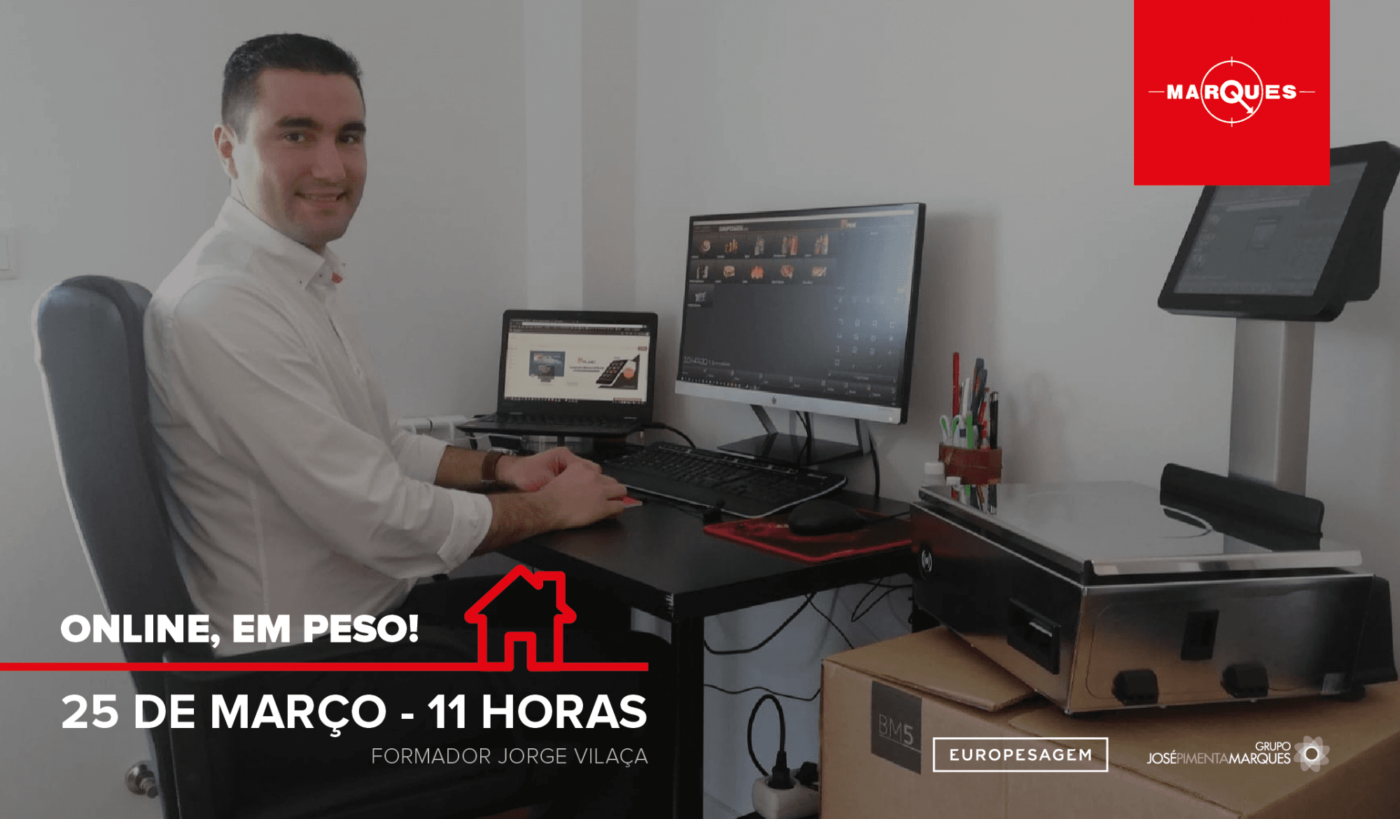 Balanças Marques adapta-se à realidade  Covid-19 e aposta na formação online