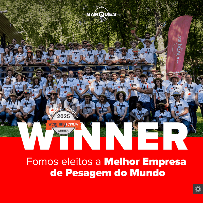 Balanças Marques conquista título de Melhor Empresa de Pesagem do Mundo pela quarta vez
