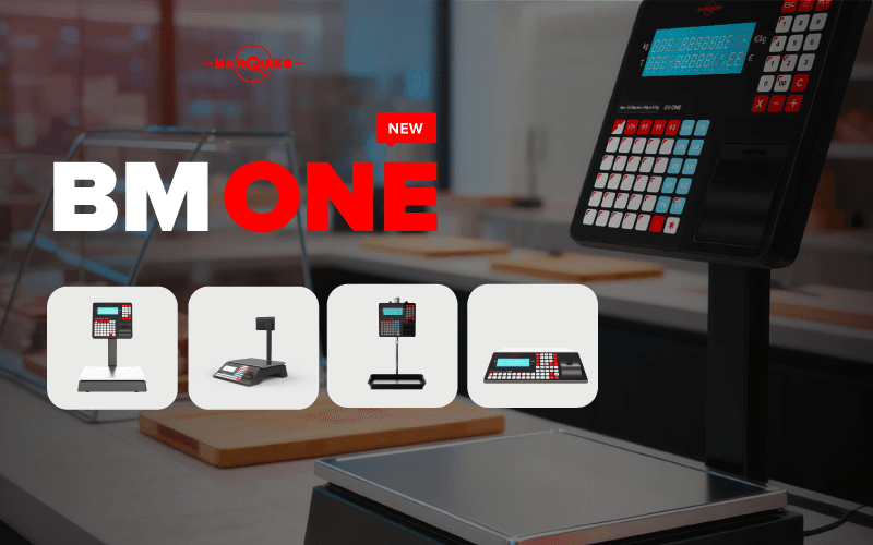 BM ONE: the commercial scale built for the pace of your counter