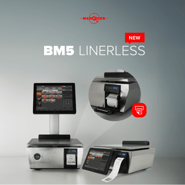 BM5 com impressora linerless: a balança que tem de conhecer se quer mais rapidez para o ponto de venda
